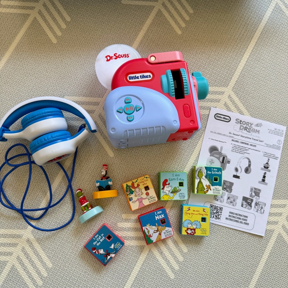 Little Tikes Dream machine Limited Edition Dr. Seuss with headphones